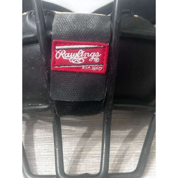 Rawlings Baseball & Softball Catchers/Umpires Mask Face Shield Black - Picture 2 of 9